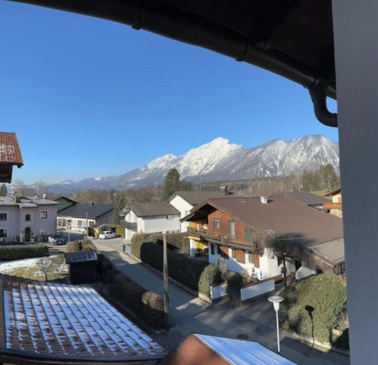 Wohnung 2 Mit Balkon Und Bergblick Grossgmain Exterior foto