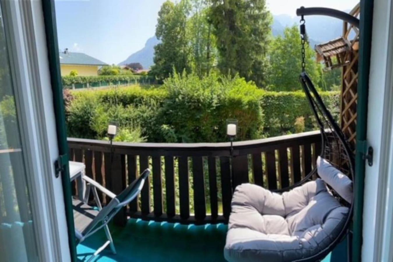 Wohnung 2 Mit Balkon Und Bergblick Grossgmain Exterior foto